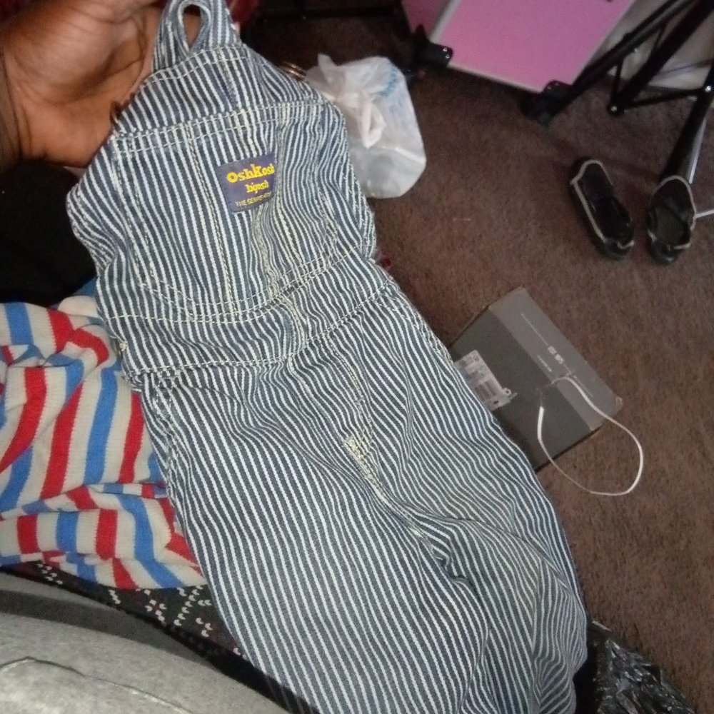 osh  kbosh jean blue overalls